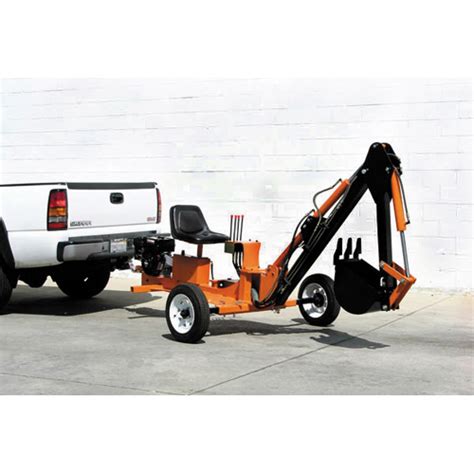 harbor freight towable backhoe excavator